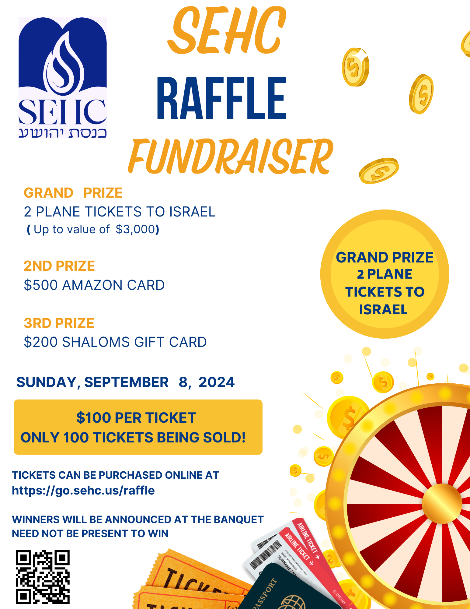 SEHC Raffle Flyer